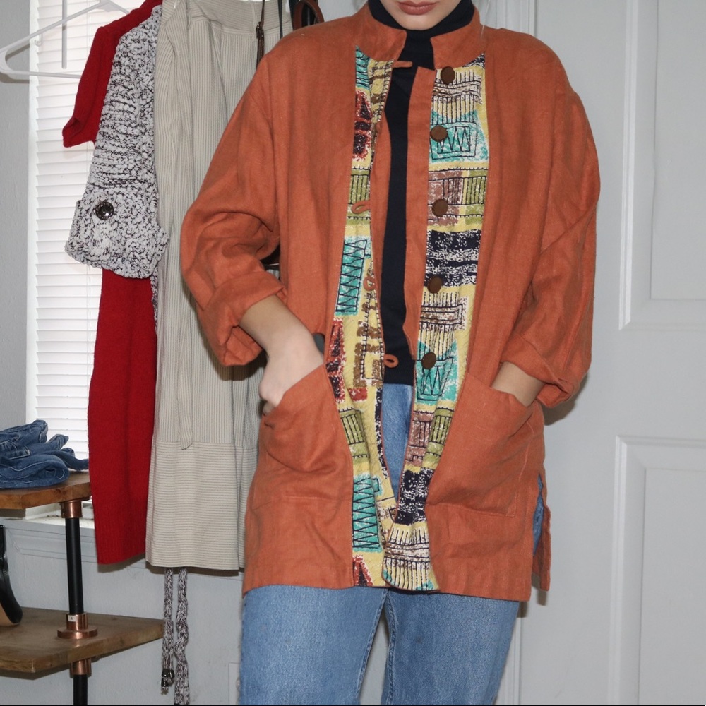 Artsy Button down jacket